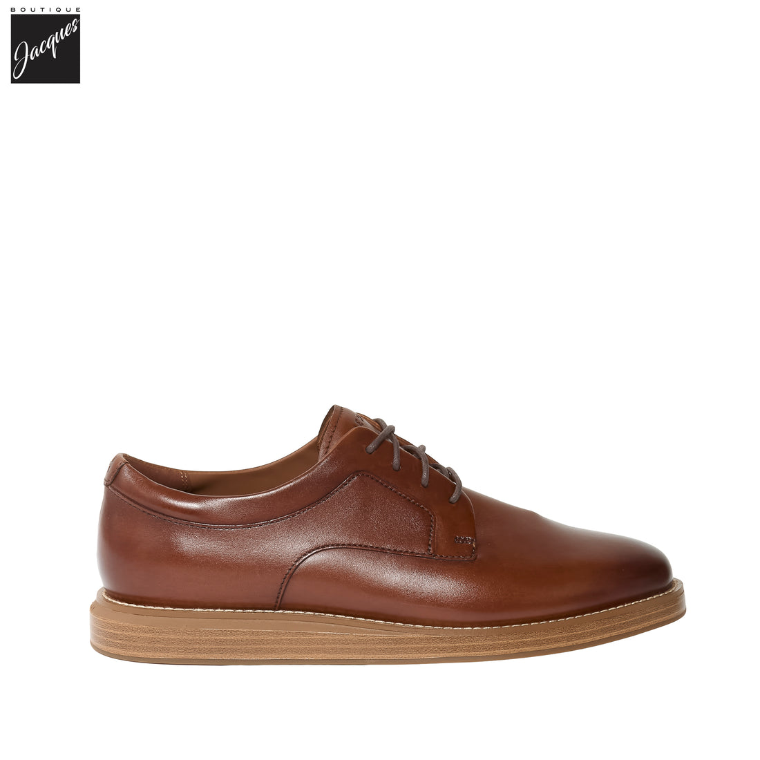 British Tan Grand Neoclassic Plain Toe Oxfords - Cole Haan - Boutique Jacques International
