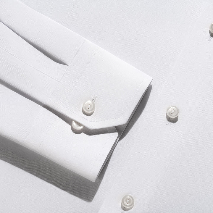 White Signature Twill Slim Fit Dress Shirt - ETON