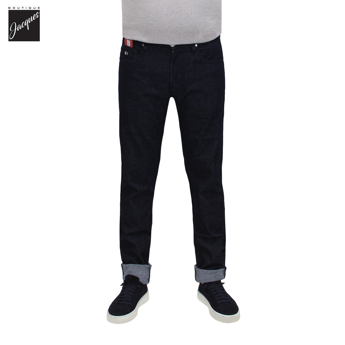 Blue Raw R-Elax Leonardo Slim Fit Super-Stretch Denim - TRAMAROSSA