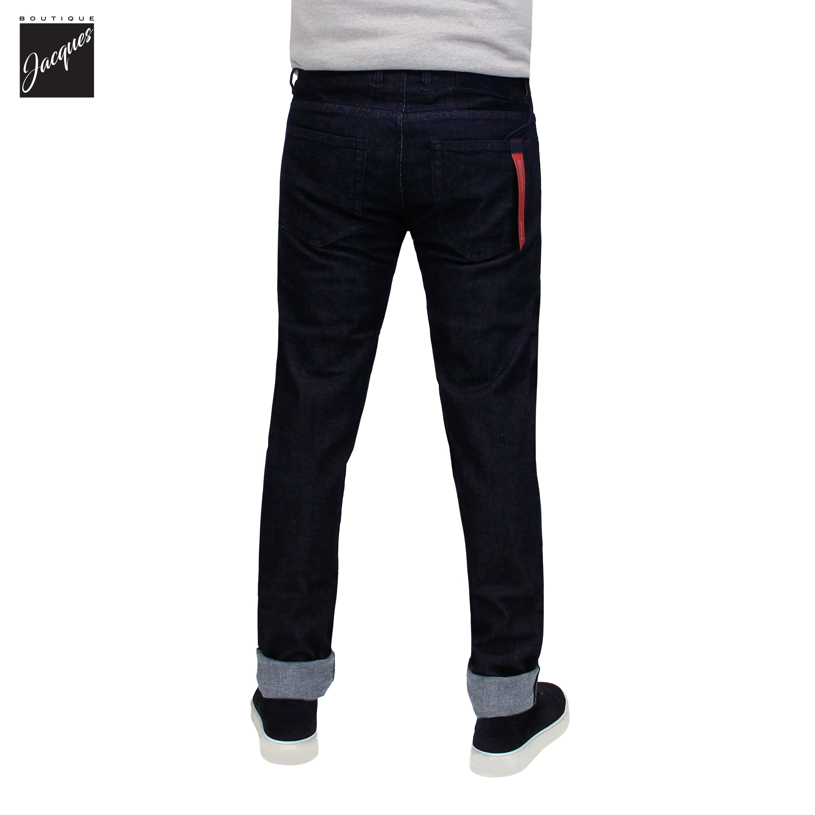 Blue Raw R-Elax Leonardo Slim Fit Super-Stretch Denim - TRAMAROSSA