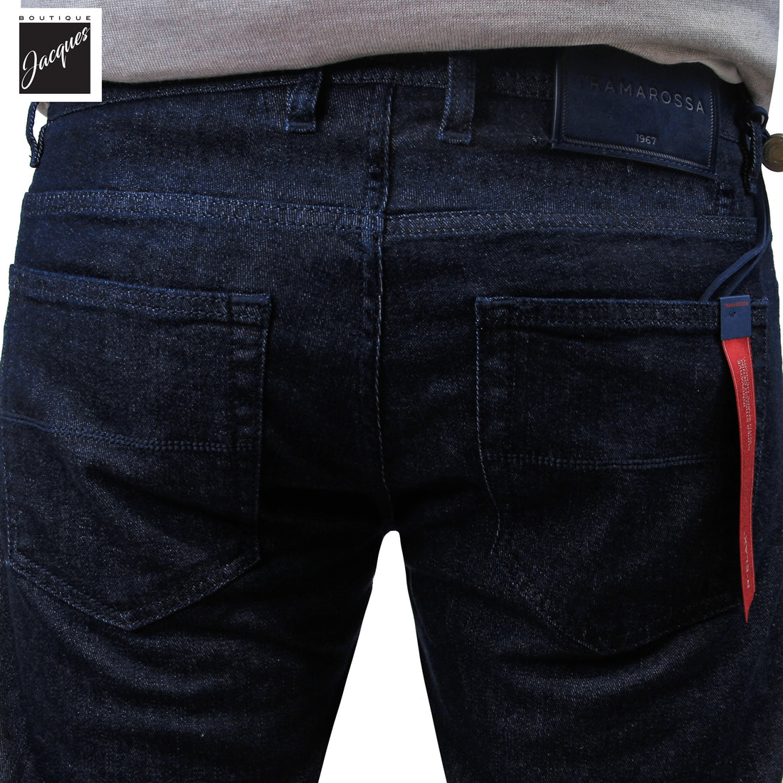 Blue Raw R-Elax Leonardo Slim Fit Super-Stretch Denim - TRAMAROSSA