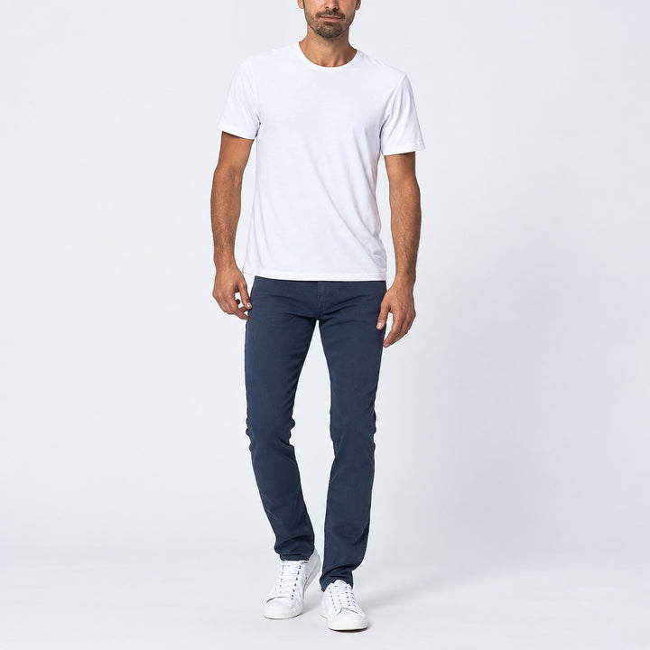 Deep Canal (Blue) Lennox Slim Fit Vintage Transcend Jeans - PAIGE