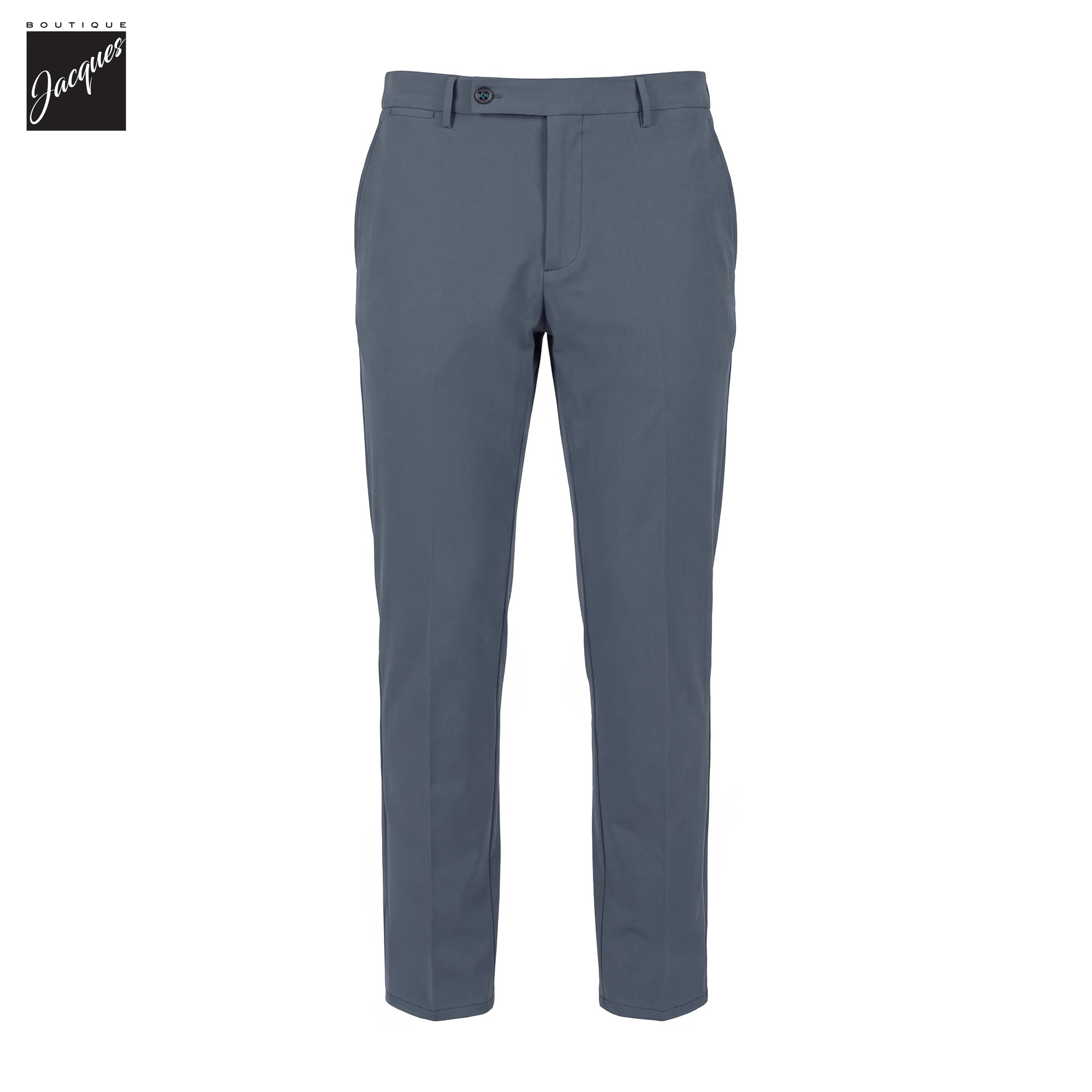 Azure Blue Technical-Stretch Vulcano Elax Travel Trousers - Berwich