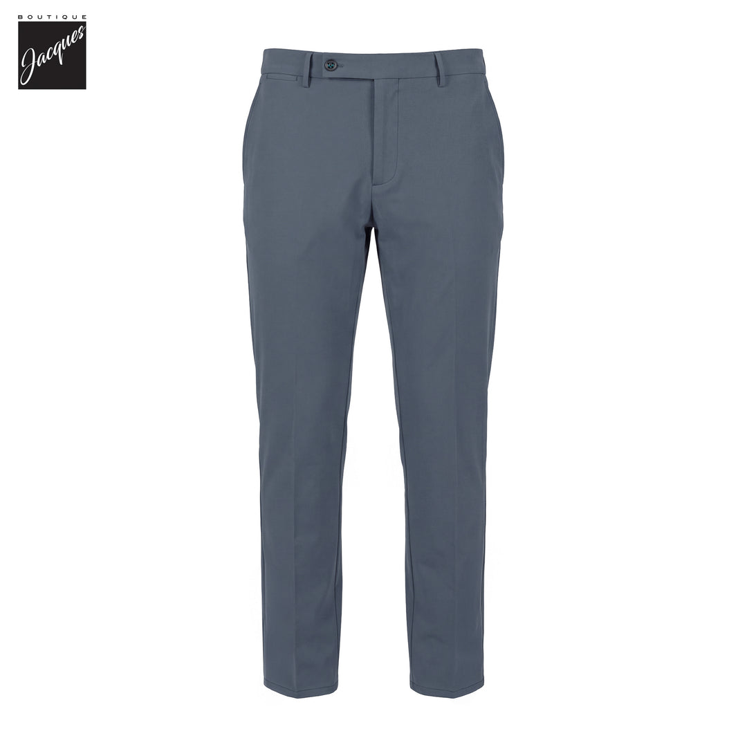 Azure Blue Technical-Stretch Vulcano Elax Travel Trousers - Berwich