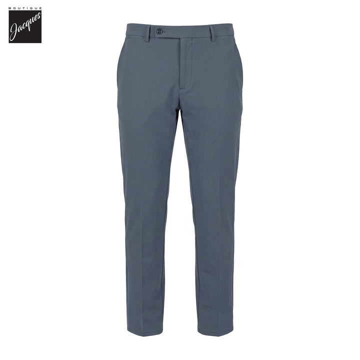 Azure Blue Technical-Stretch Vulcano Elax Travel Trousers - Berwich
