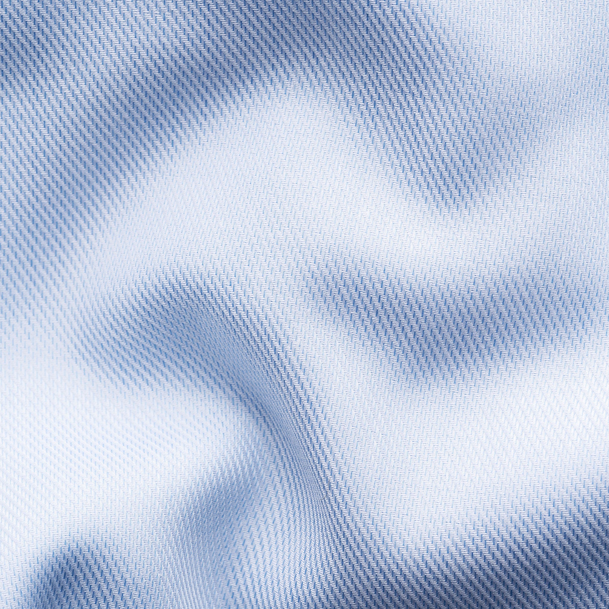Light Blue Semi-Solid Fine Twill Contemporary Fit Shirt - ETON