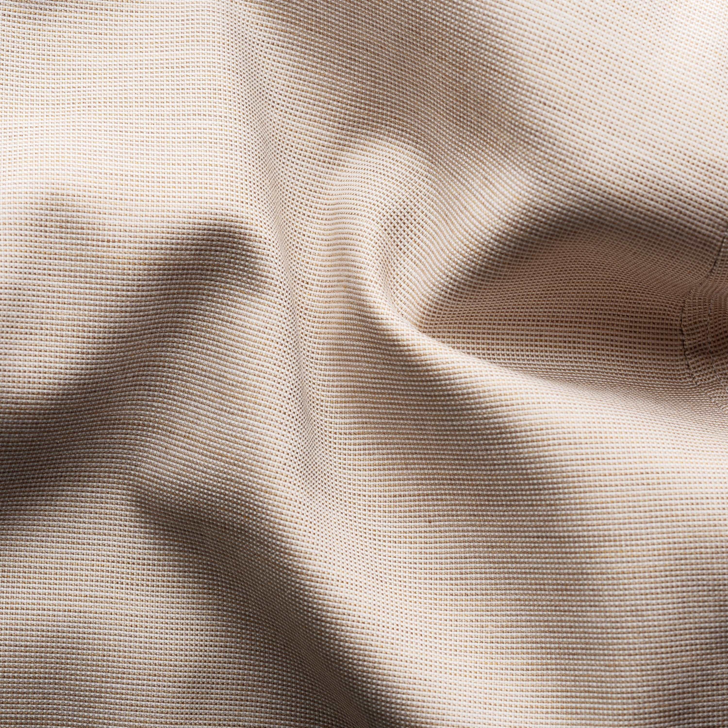Beige Semi-Solid Signature Oxford Slim Fit Shirt - ETON