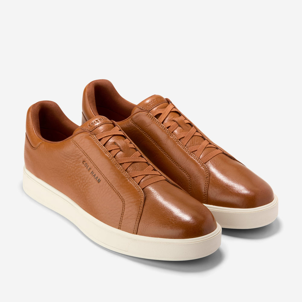 British Tan GrandPrø Luxe Slip-On Sneakers - Cole Haan - Boutique Jacques International