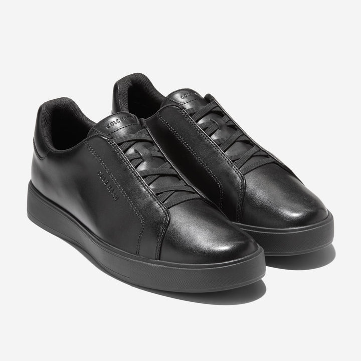 Black GrandPrø Luxe Slip-On Sneakers - Cole Haan - Boutique Jacques International