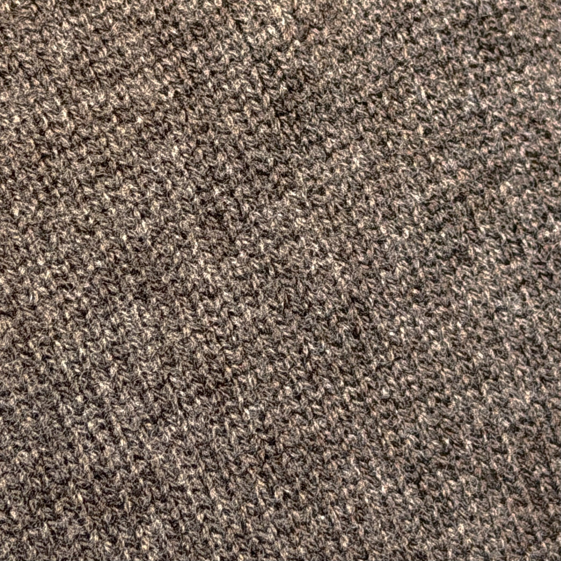 Brown Wool/Cashmere/Viscose Half Zip Sweater - GRAN SASSO - Boutique Jacques International