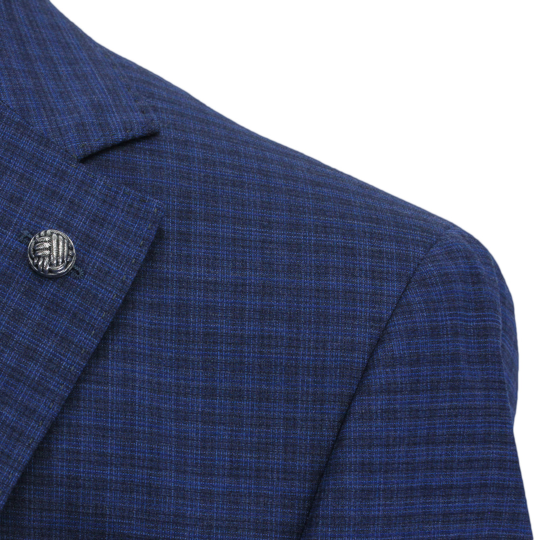 Blue Neat Check Esprit Modern Fit Suit - Jack Victor - Boutique Jacques International