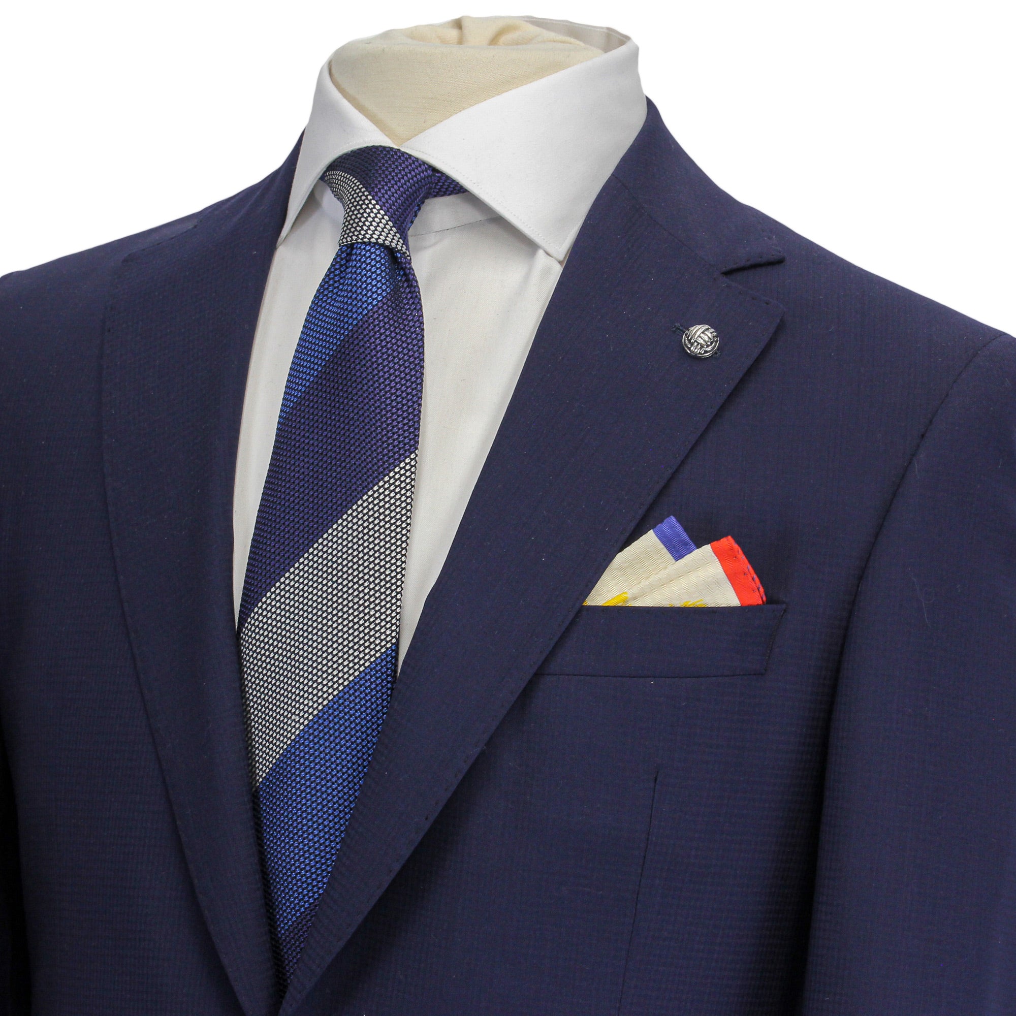 Blue Neat Esprit Modern Fit Wool Suit - Jack Victor - Boutique Jacques International