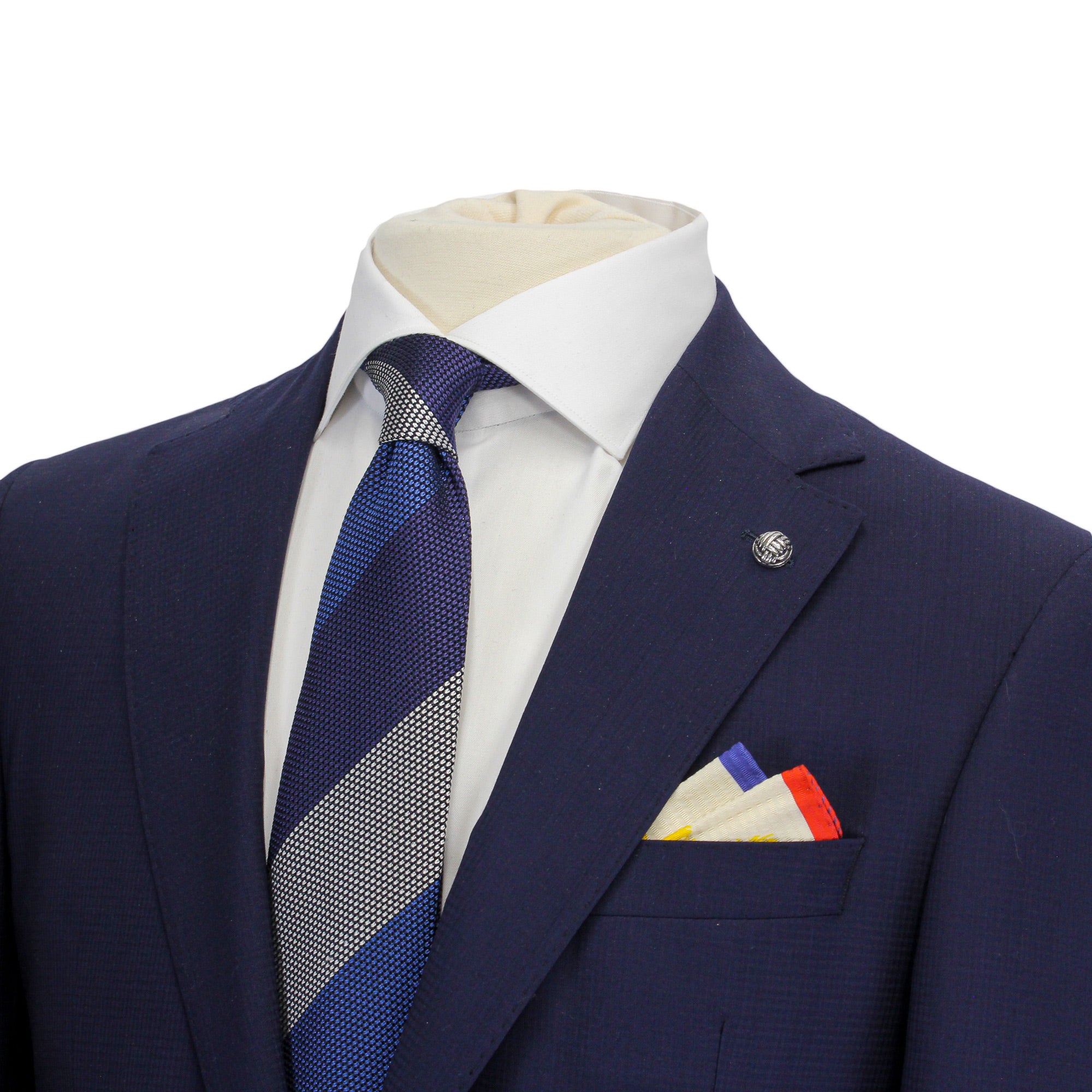 Blue Neat Esprit Modern Fit Wool Suit - Jack Victor - Boutique Jacques International
