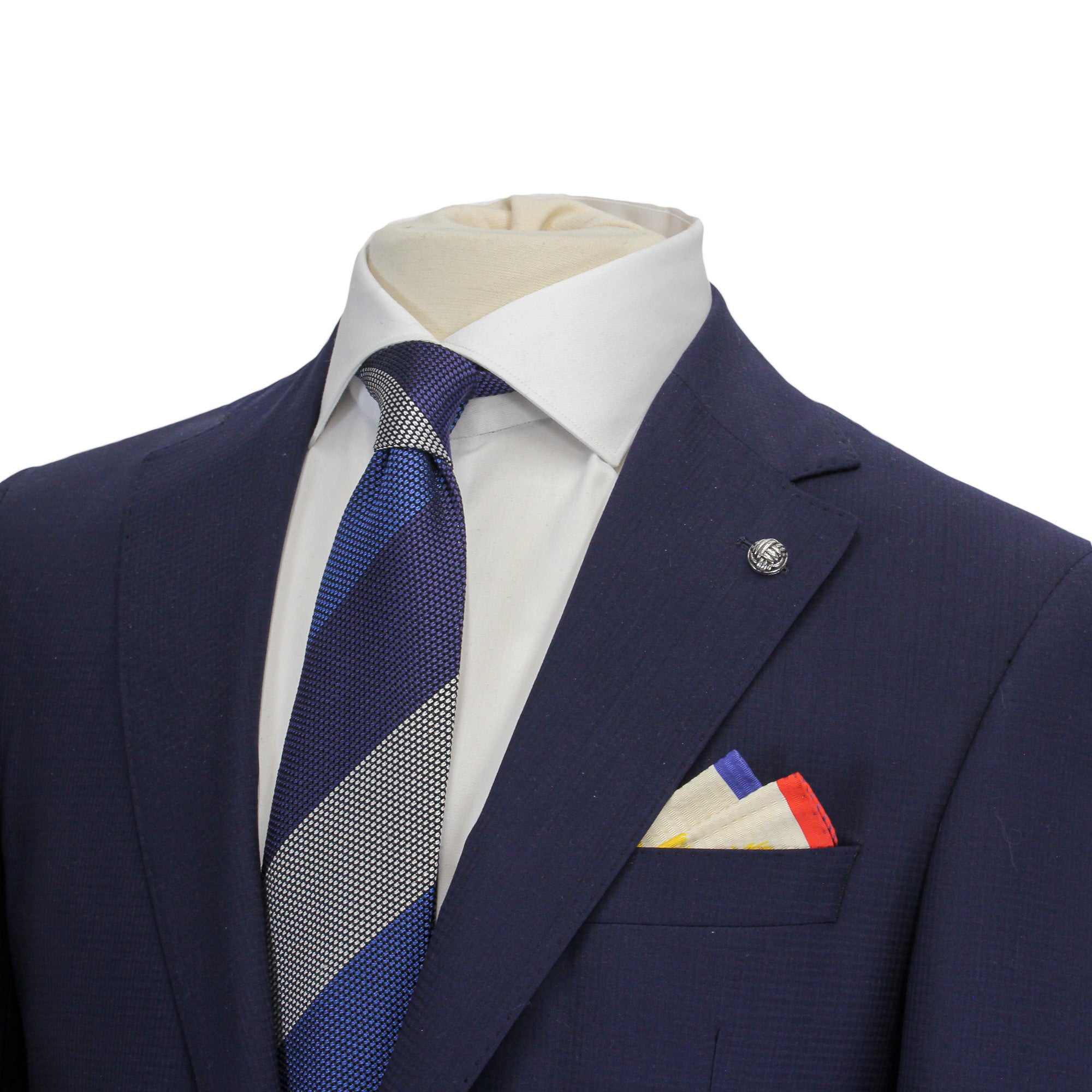 Blue Neat Esprit Modern Fit Wool Suit - Jack Victor - Boutique Jacques International