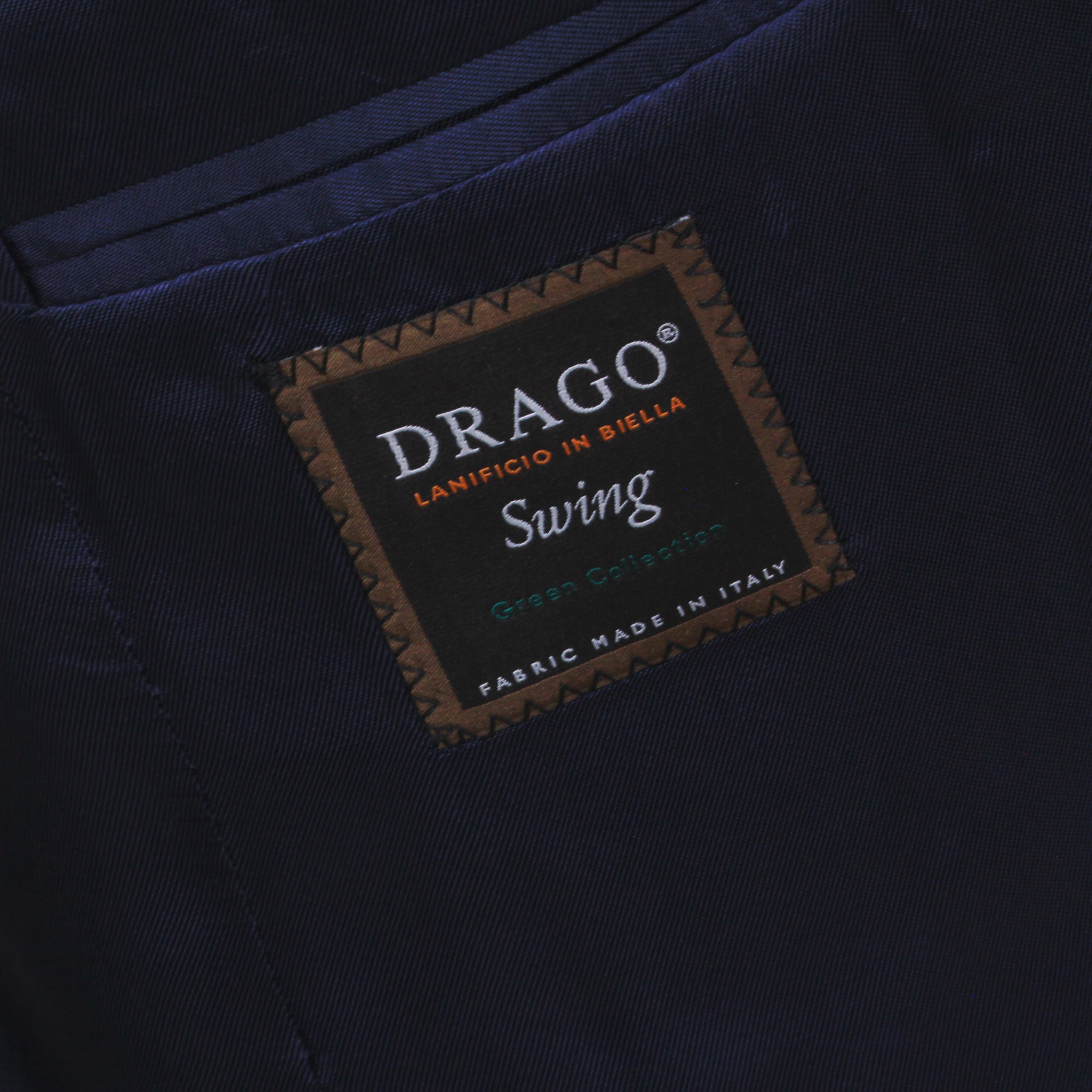 Navy Tonal Glen Check Drago Wool Fraser Slim Fit Suit