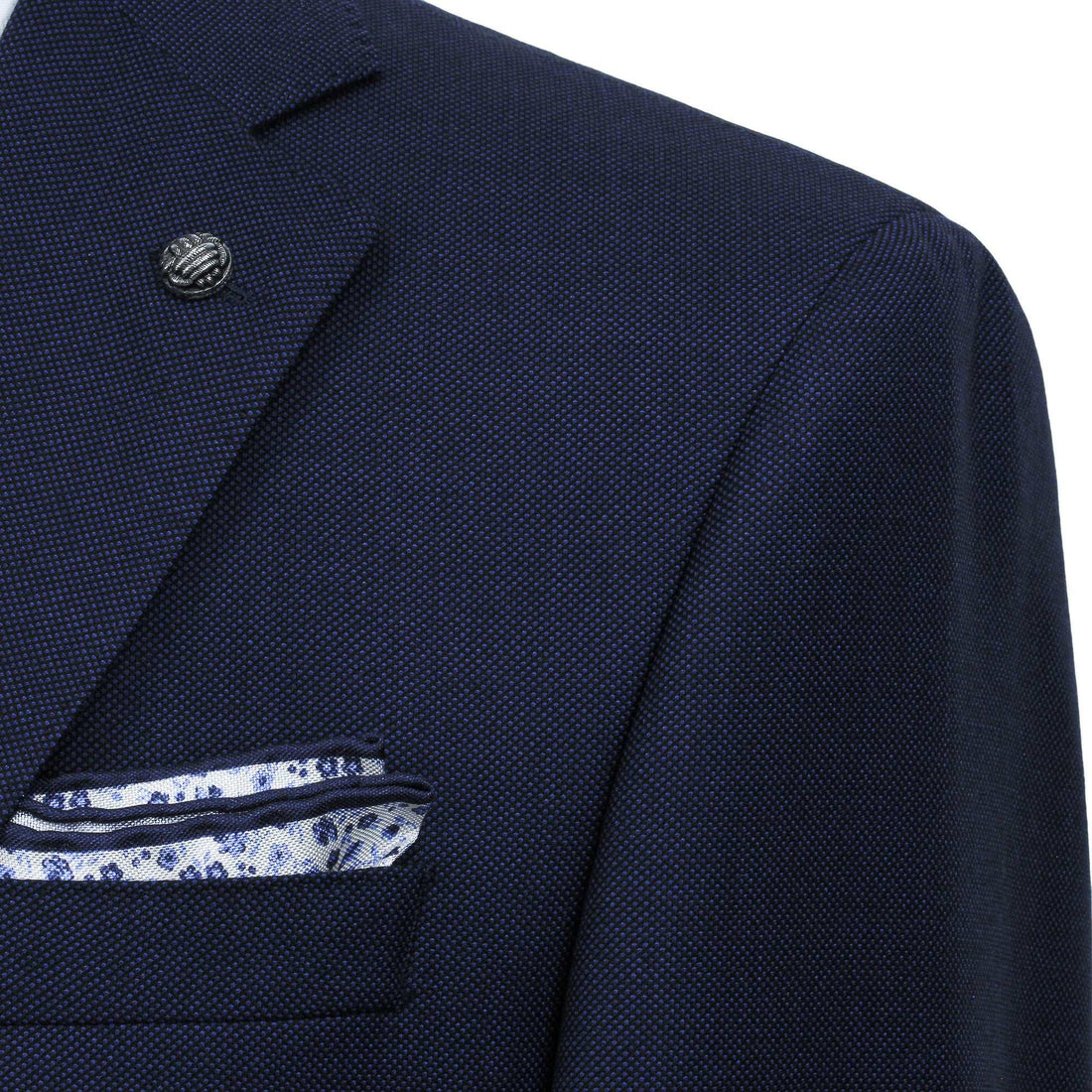 Blue Birdseye Drago Wool Esprit Modern Fit Suit - Jack Victor