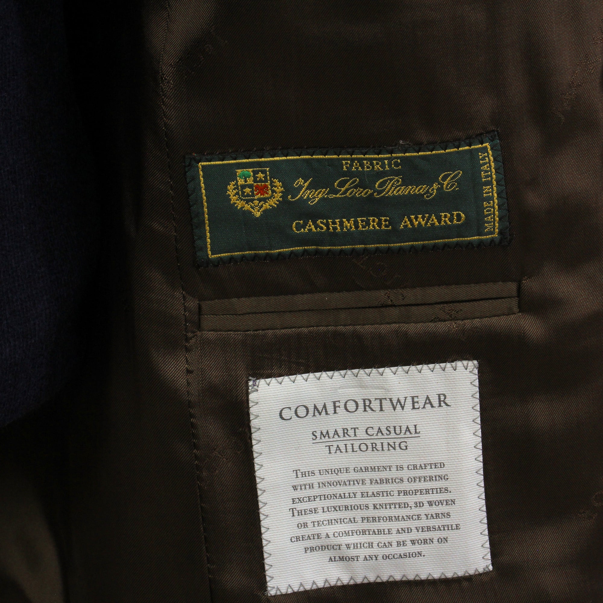 Caramel Pure Knitted Cashmere Darwin Contemporary Fit Sport Jacket - Jack Victor