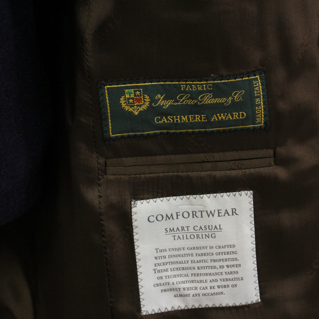 Caramel Pure Knitted Cashmere Darwin Contemporary Fit Sport Jacket - Jack Victor