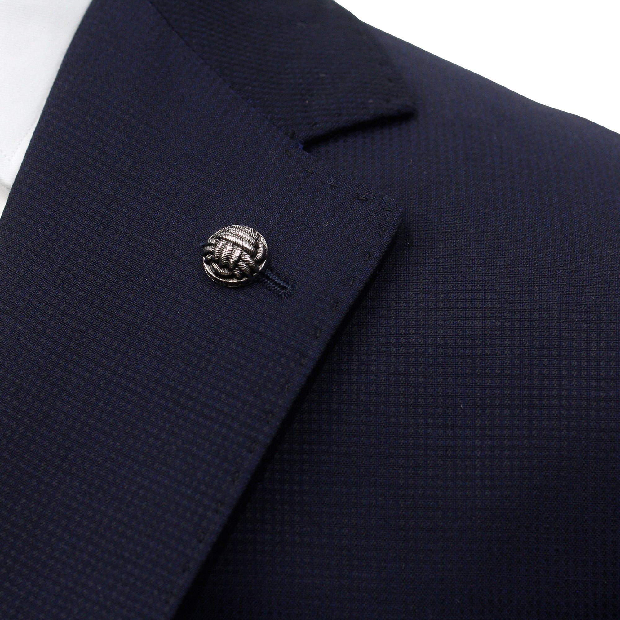 Solid Navy Esprit Modern Fit Super 110s Wool Suit - Jack Victor