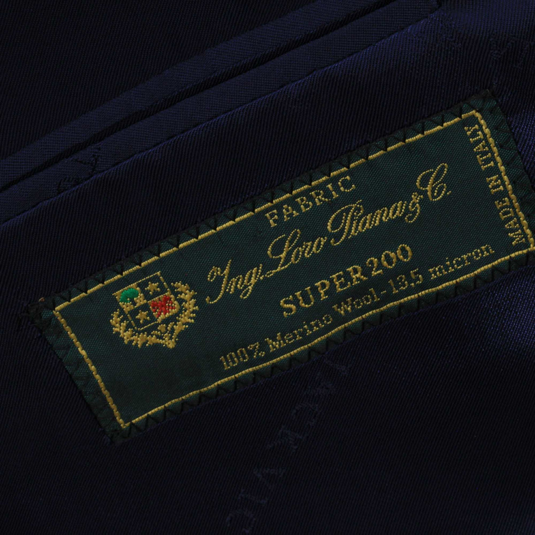 Blue Check Loro Piana Super 200's Wool Essence Modern Fit Suit - Jack Victor 1913