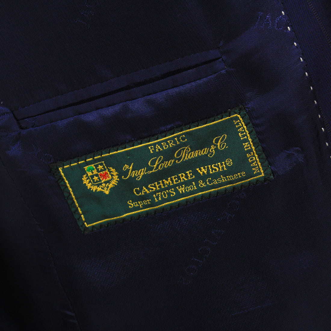 Blue Striped Loro Piana Super 170's Wool-Cashmere Modern Fit Suit - Jack Victor 1913