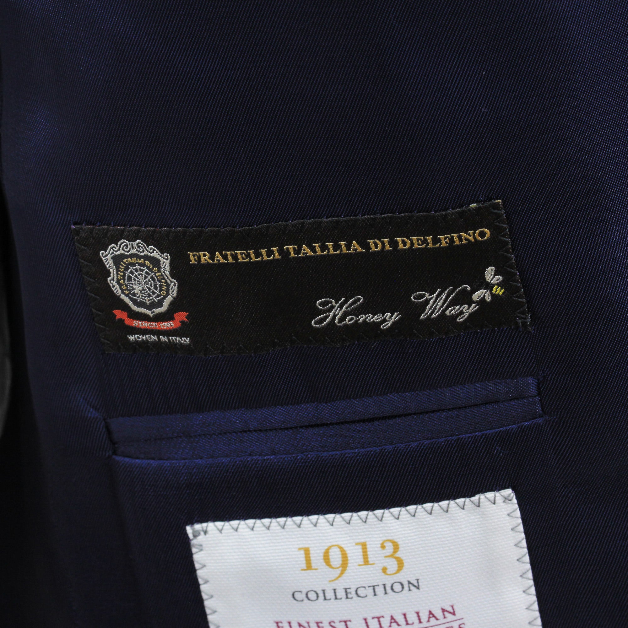 Royal Blue Windowpane Delfino Wool Essence Modern Fit Suit - Jack Victor 1913