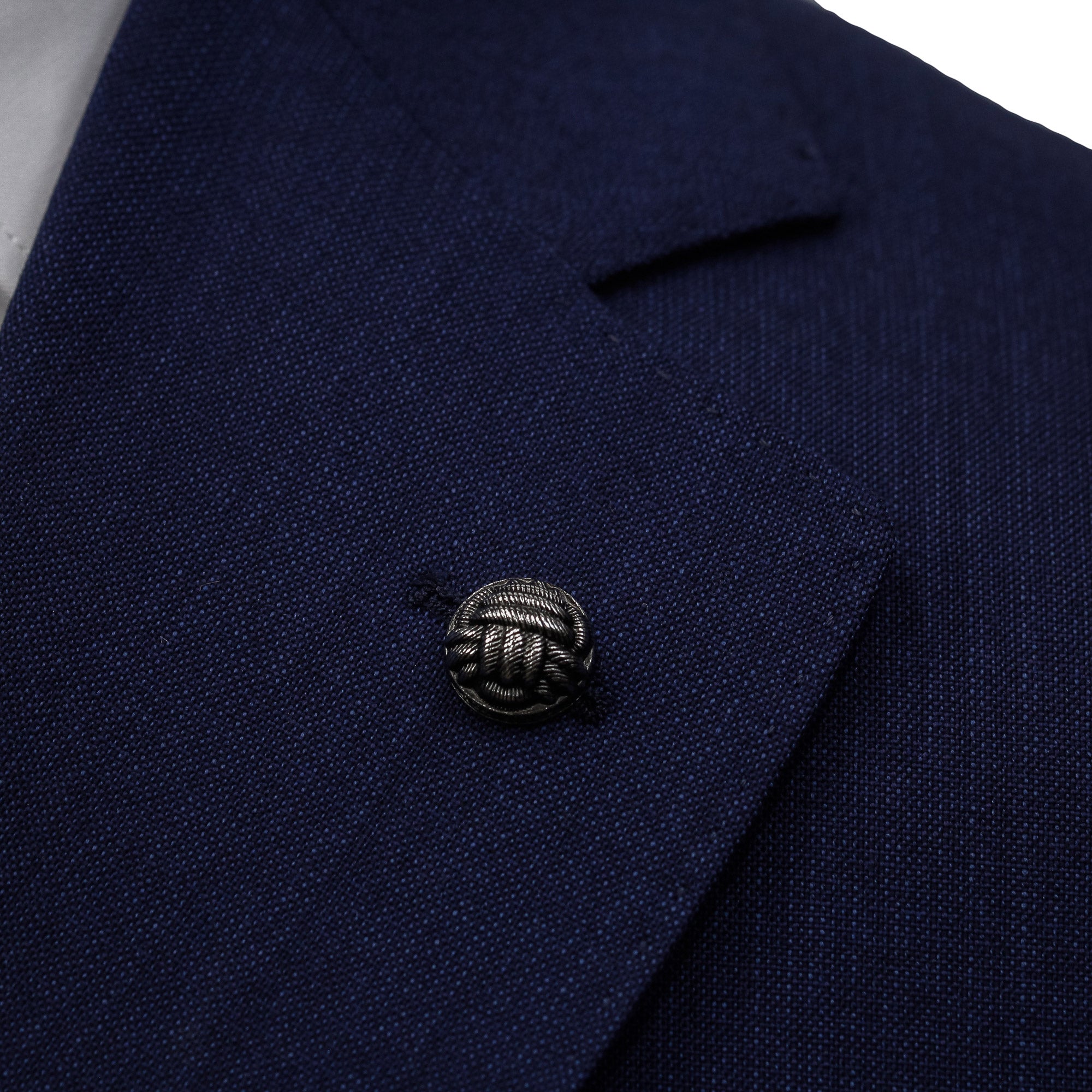 Blue Solid Montana Contemporary Fit Wool Suit - Jack Victor