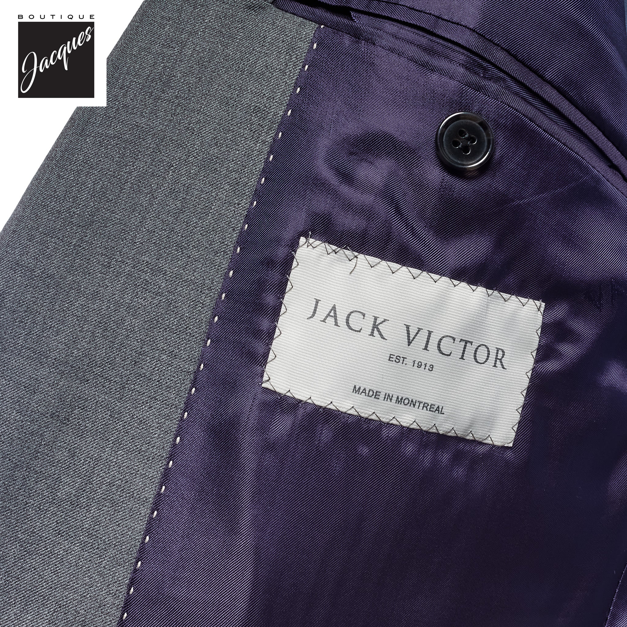 Gray Neat Century Classic Fit Vitale Barberis Wool Suit