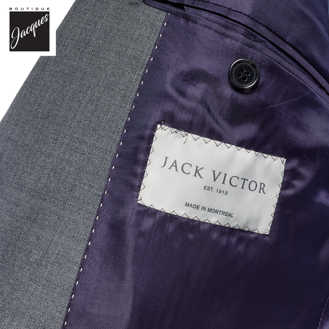Gray Neat Century Classic Fit Vitale Barberis Wool Suit