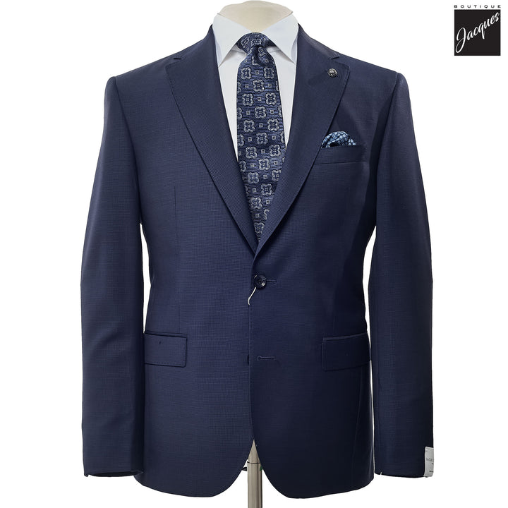 Blue Neat Esprit Modern Fit Esprit Wool Suit - Jack Victor