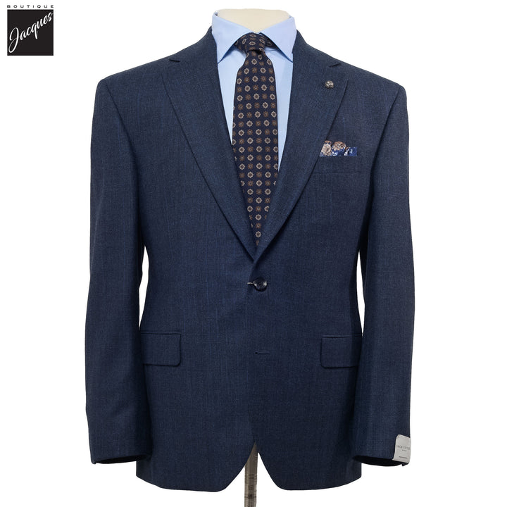 Navy Check Gibson Classic Fit Wool & Cashmere Suit - Jack Victor