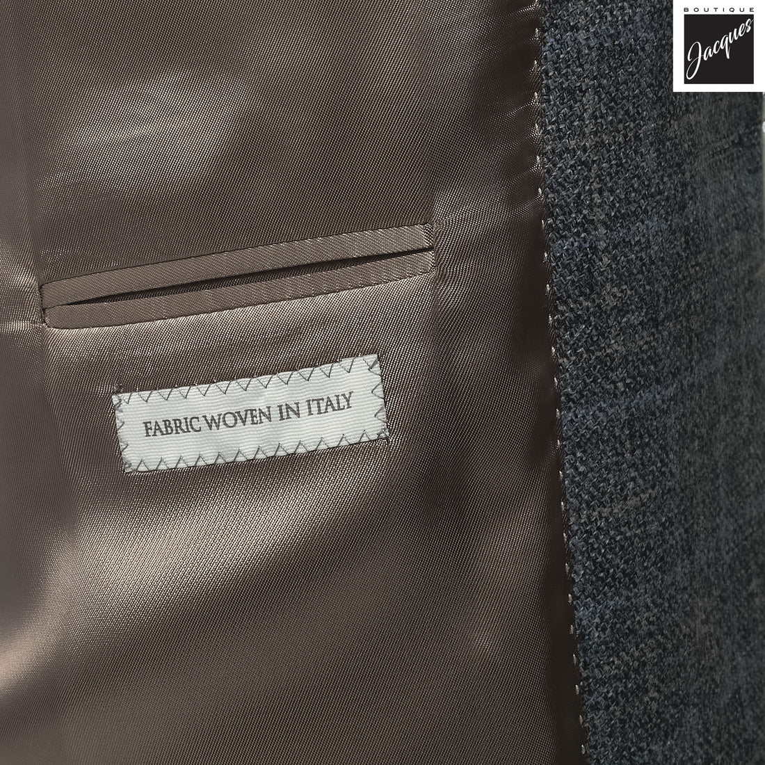 Gray Unconstructed Montana Wool Contemporary Fit Sport Jacket - Jack Victor