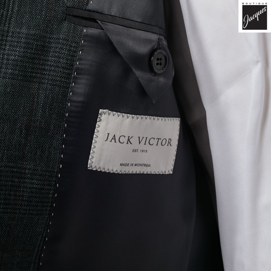 Green Prince of Wales Montana Contemporary Fit Wool Suit - Jack Victor