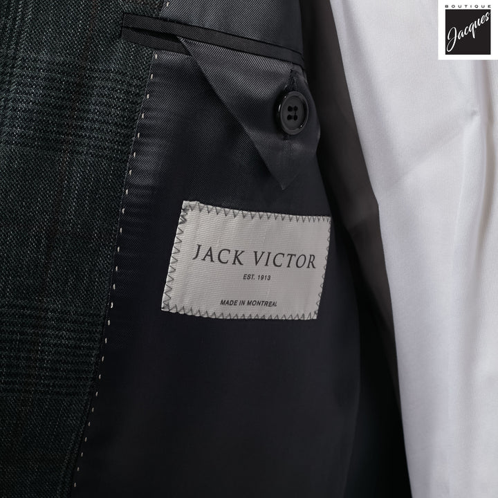 Green Prince of Wales Montana Contemporary Fit Wool Suit - Jack Victor