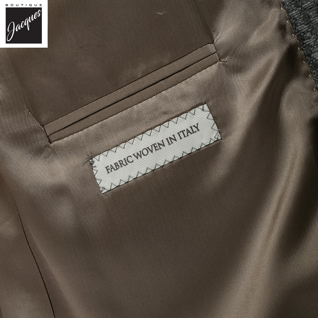 Gray Micro Check Wool-Cashmere Morton Contemporary Fit Sport Jacket - Jack Victor