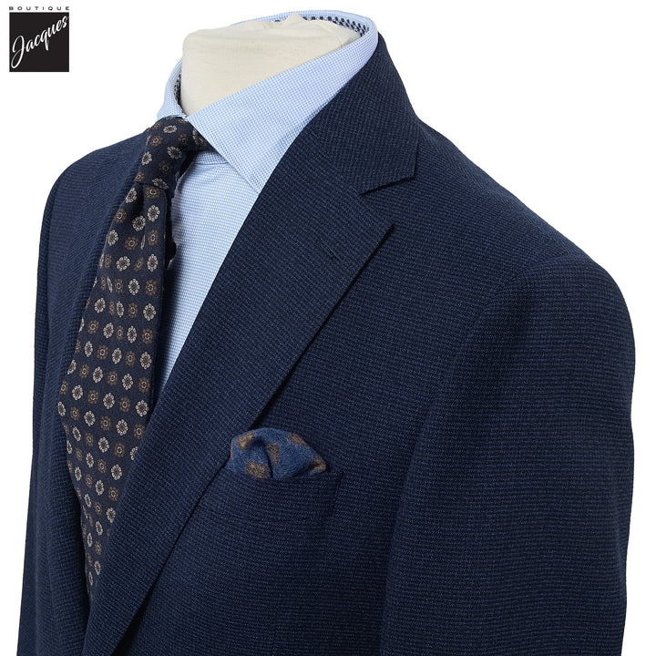 Blue Neat Urban Slim Fit Suit - Jack Victor - Boutique Jacques International