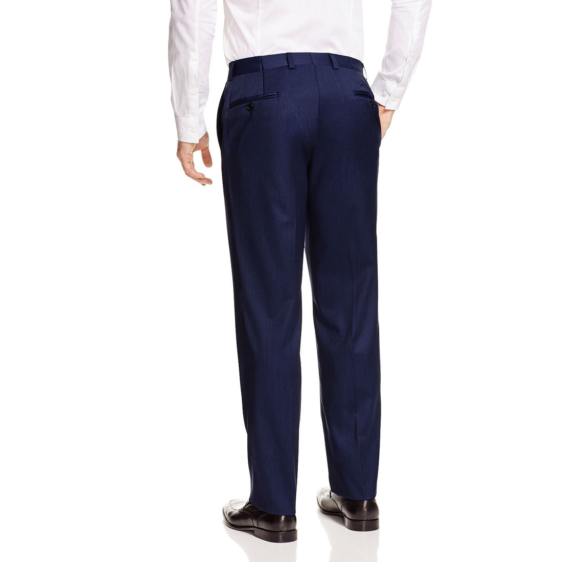 Royal Blue Performance Wool Oslo Contemporary Fit Dress Pant - Jack Victor - Boutique Jacques International