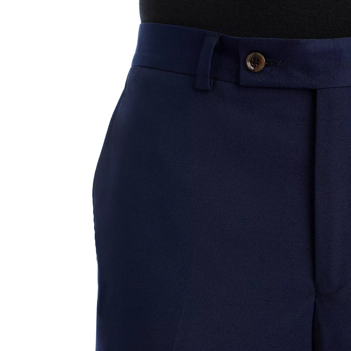 Royal Blue Performance Wool Oslo Contemporary Fit Dress Pant - Jack Victor