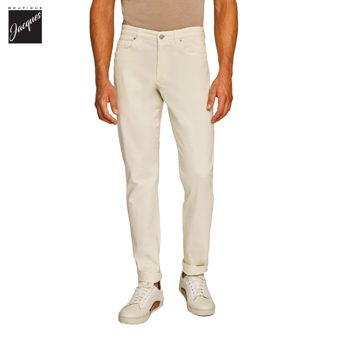 Bone Jackie Brushed Cotton Modern Fit Five Pocket Pants - Jack Victor