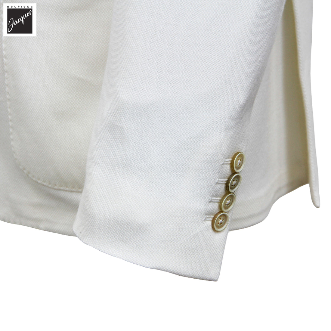 White Cotton Hybrid Sport Jacket with Removable Bib - ELEVENTY PLATINUM - Boutique Jacques International