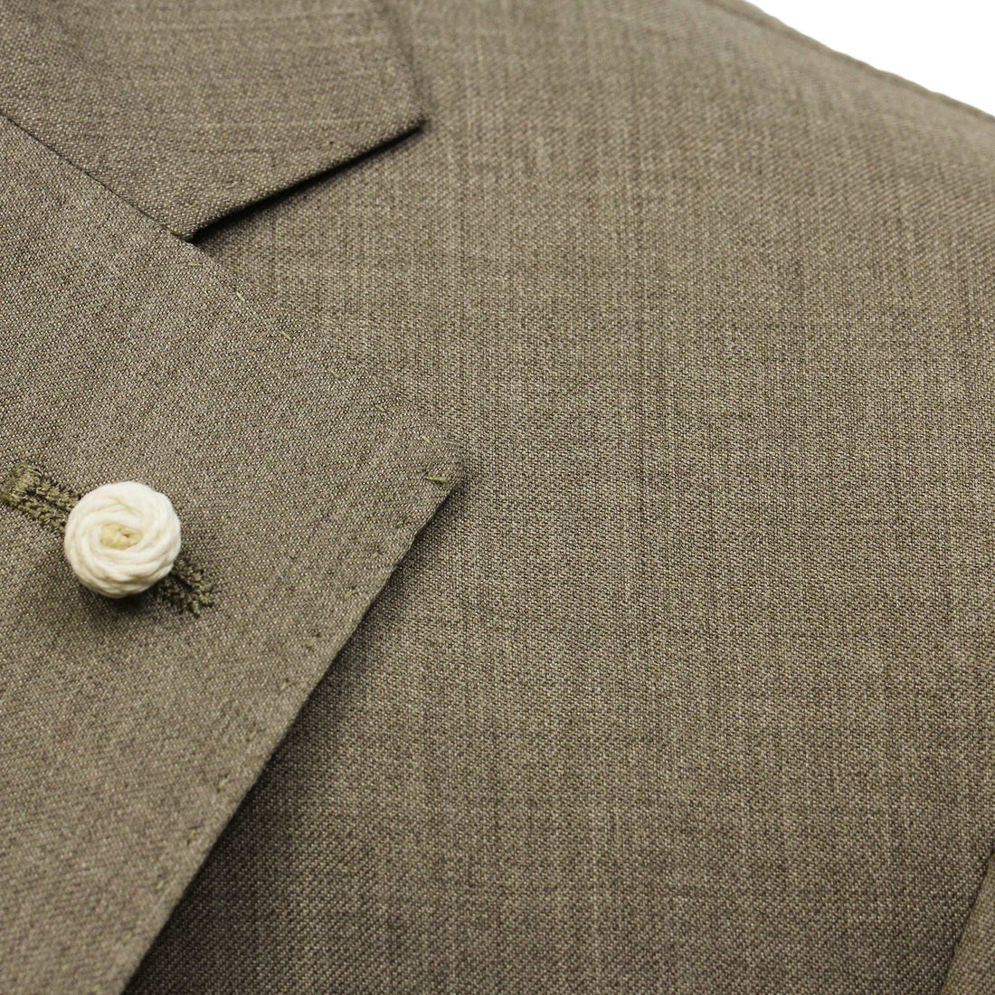 Beige Solid Dream Fit Vitale Barberis Super 110s Wool Suit - Luigi Bianchi