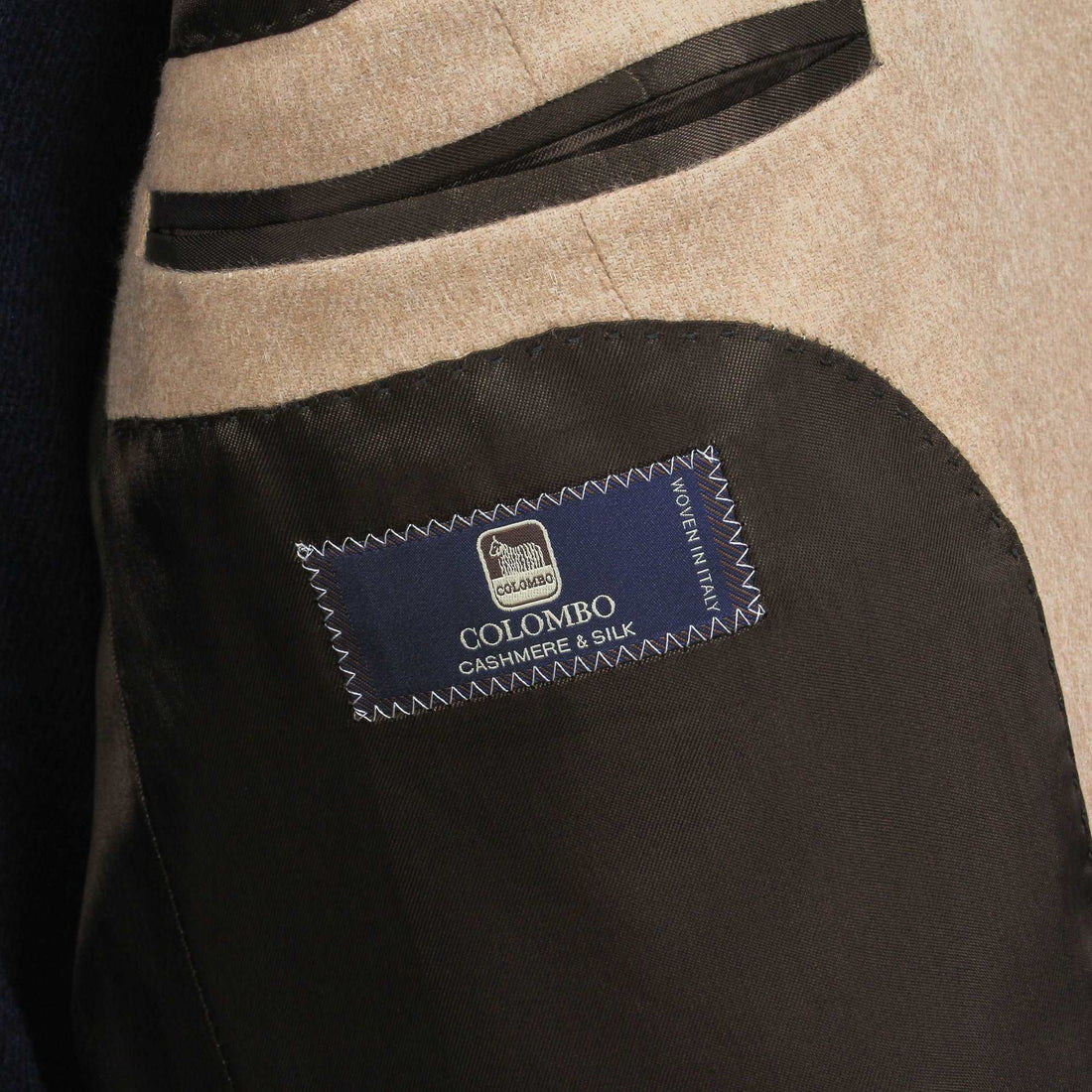 Beige Silk-Cashmere Contemporary Dream Fit Sport Jacket - Luigi Bianchi