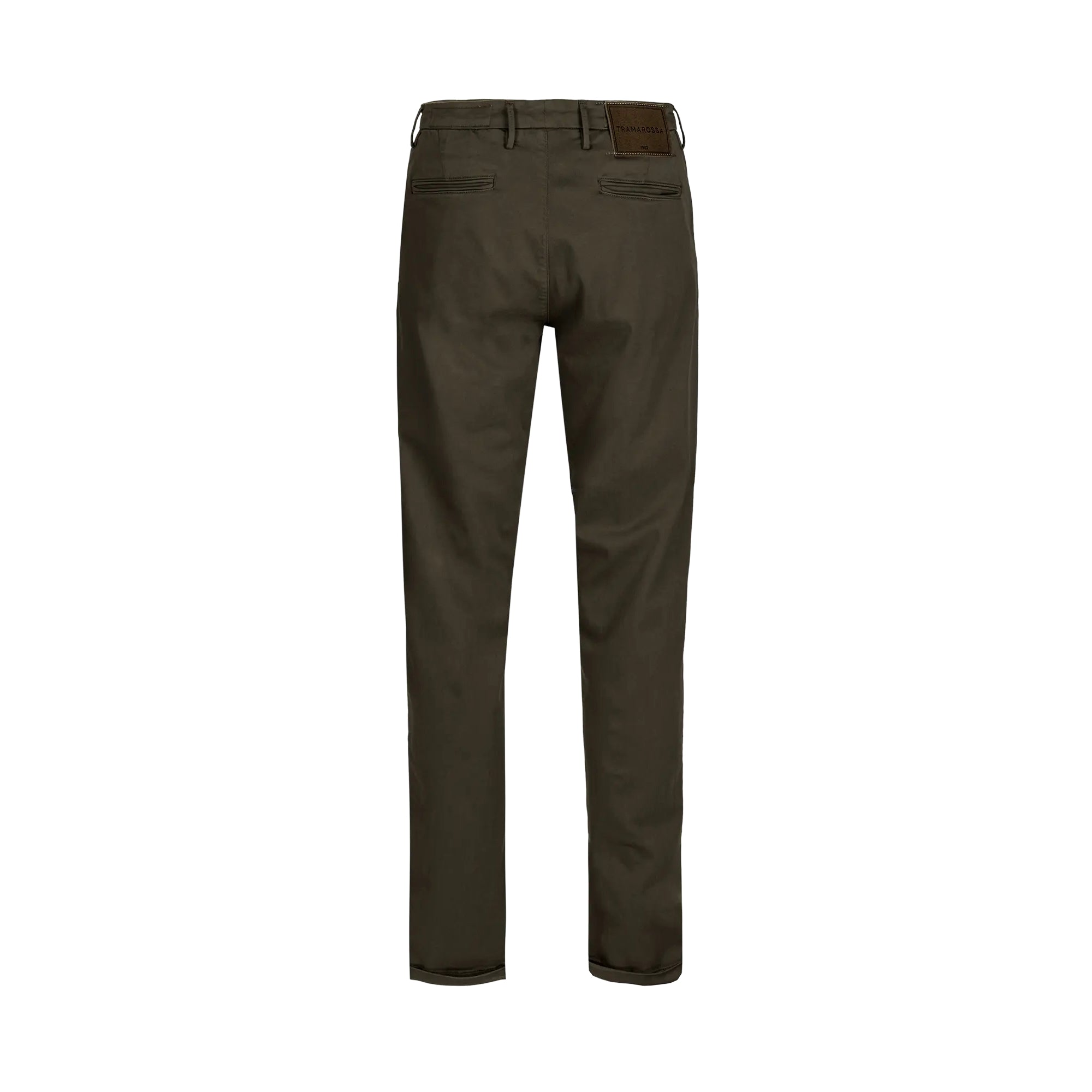 Coffee Brown Soft Dye Luis Slim Fit Super-Stretch Chino Pants - TRAMAROSSA - Boutique Jacques International
