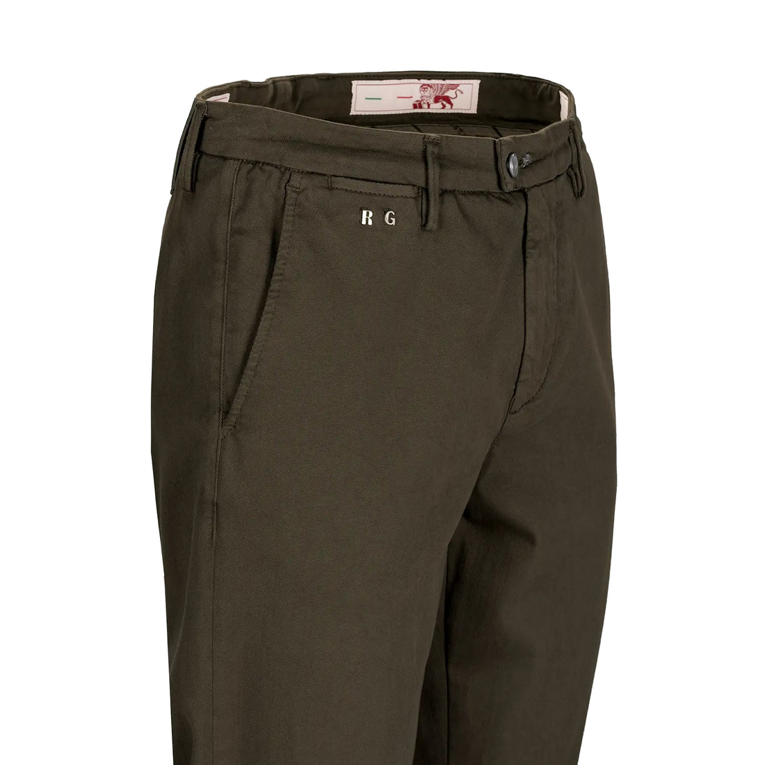 Coffee Brown Soft Dye Luis Slim Fit Super-Stretch Chino Pants - TRAMAROSSA - Boutique Jacques International