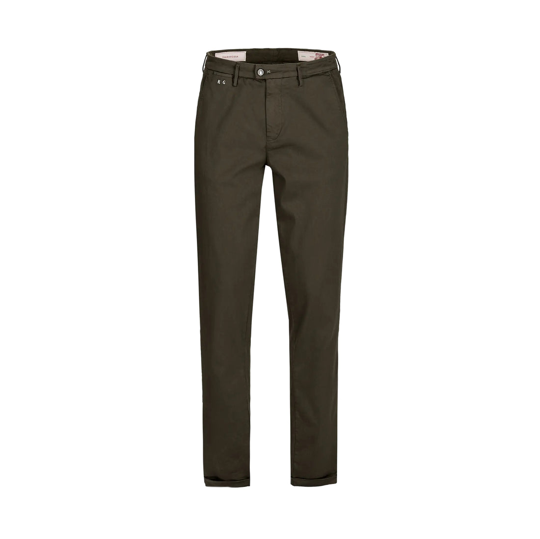 Coffee Brown Soft Dye Luis Slim Fit Super-Stretch Chino Pants - TRAMAROSSA - Boutique Jacques International