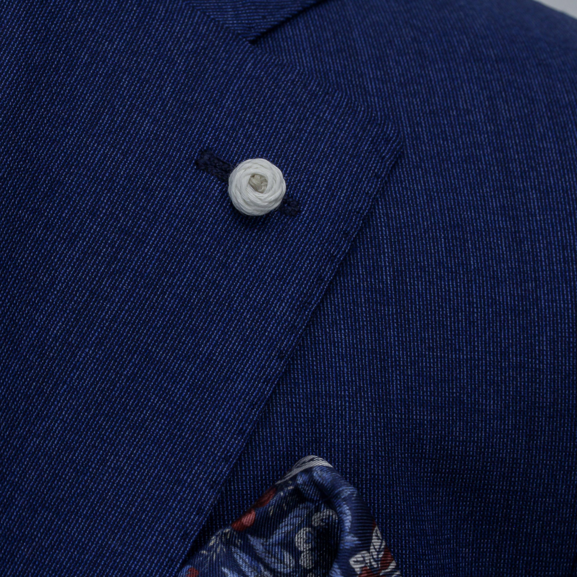 Blue Neat Loro Piana Mooving Luigi Bianchi Mantova Suit - Boutique Jacques International
