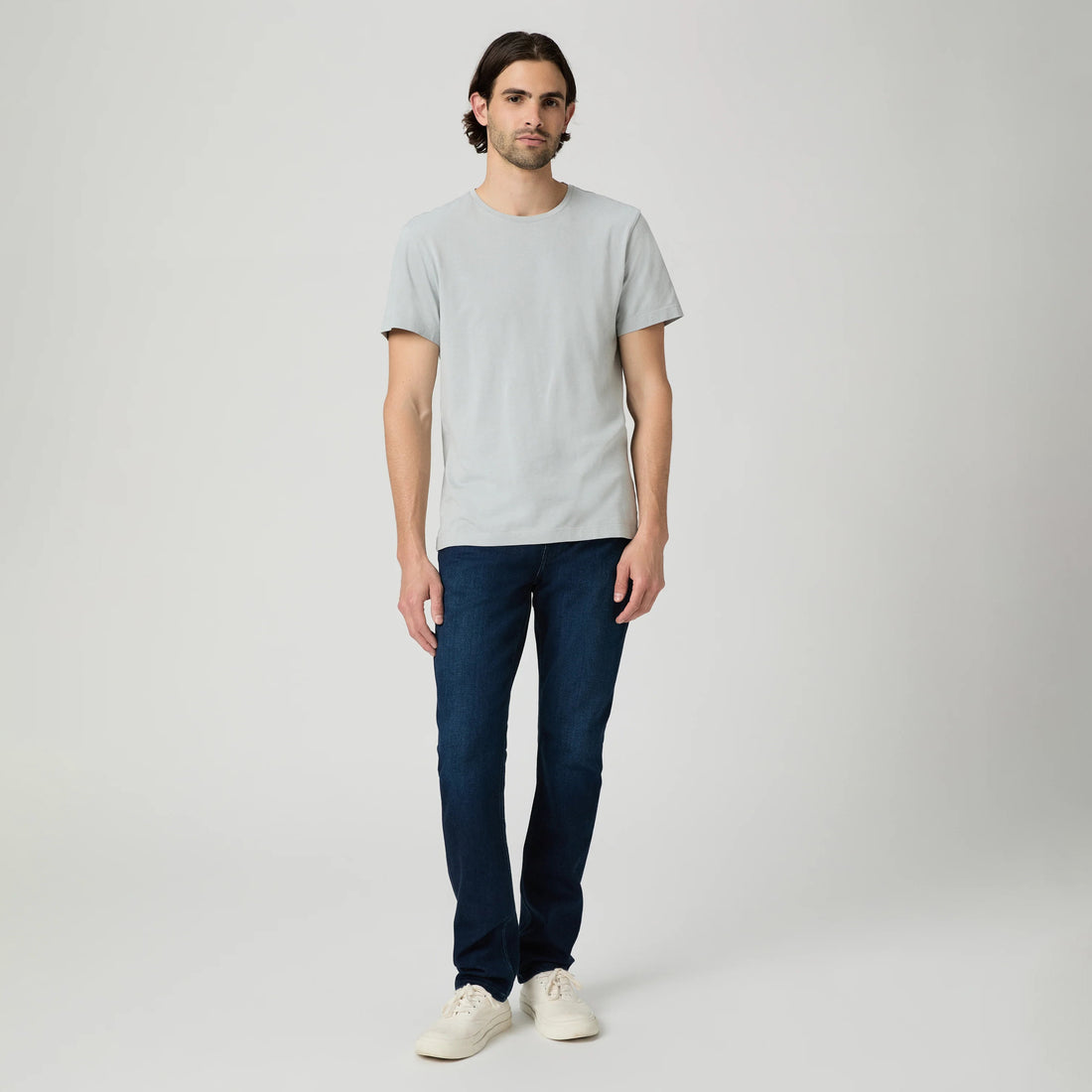 Lennox - Pembry - Blue Dark Wash Slim Fit Vintage Transcend Jeans - PAIGE - Boutique Jacques International