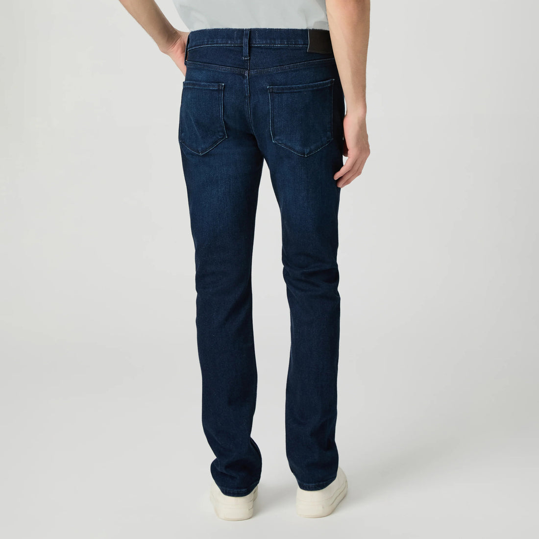 Lennox - Pembry - Blue Dark Wash Slim Fit Vintage Transcend Jeans - PAIGE - Boutique Jacques International
