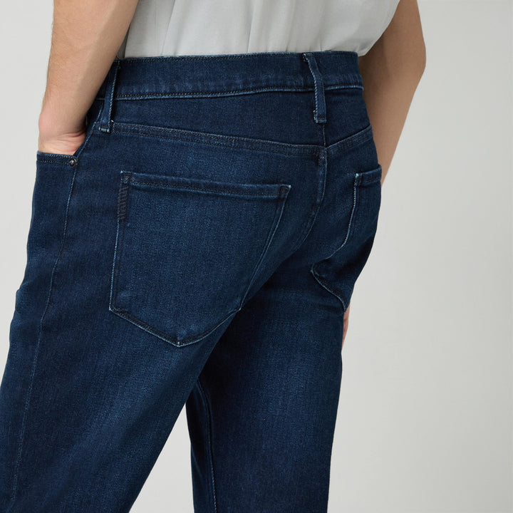 Lennox - Pembry - Blue Dark Wash Slim Fit Vintage Transcend Jeans - PAIGE
