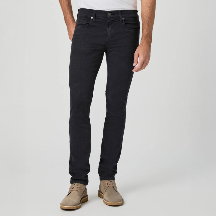 Lennox - True Navy Slim Fit Transcend Five Pocket Pants - PAIGE